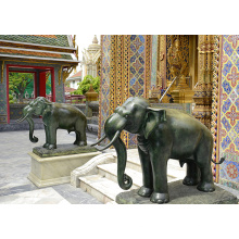 outdoor garden decoration metal bronze thailand elephant statue